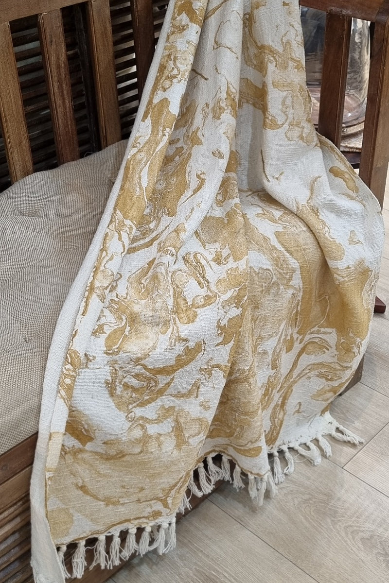 Stad Marble World Throw