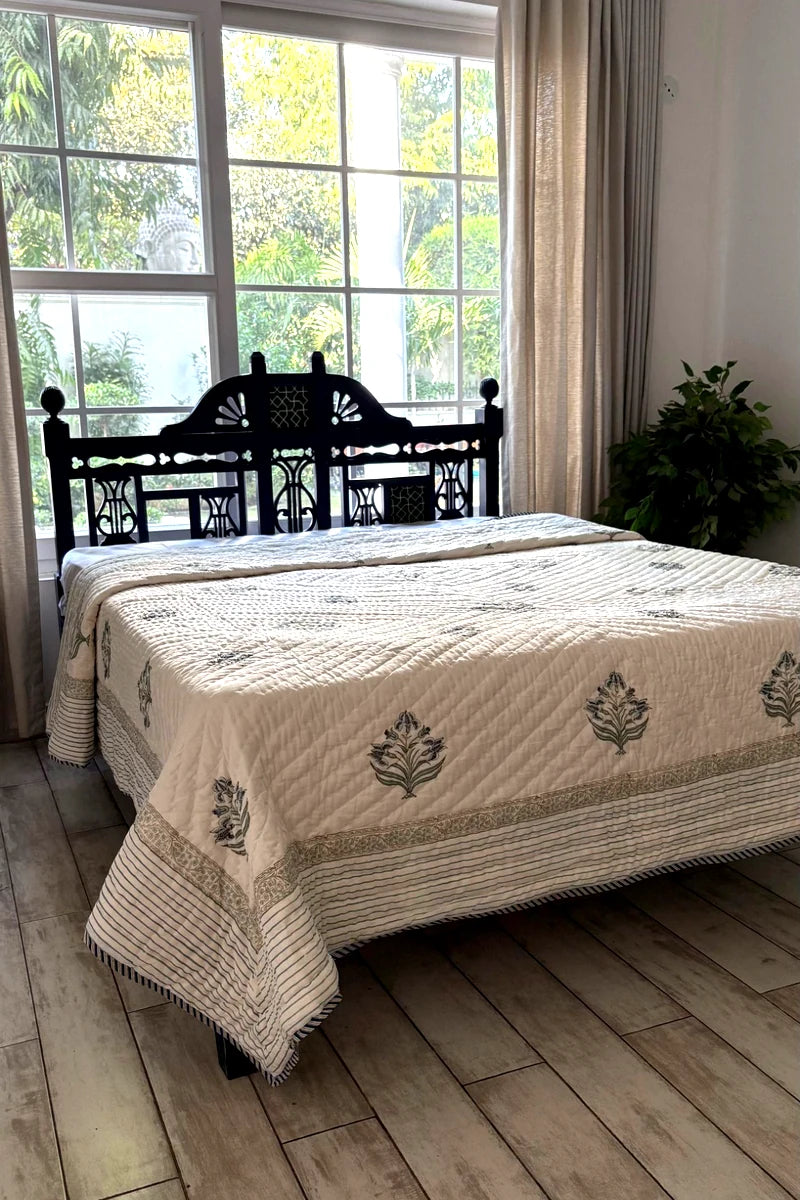 Jamina Block Print Quilt