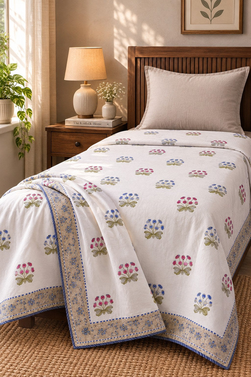 Block Print Cotton Dohar