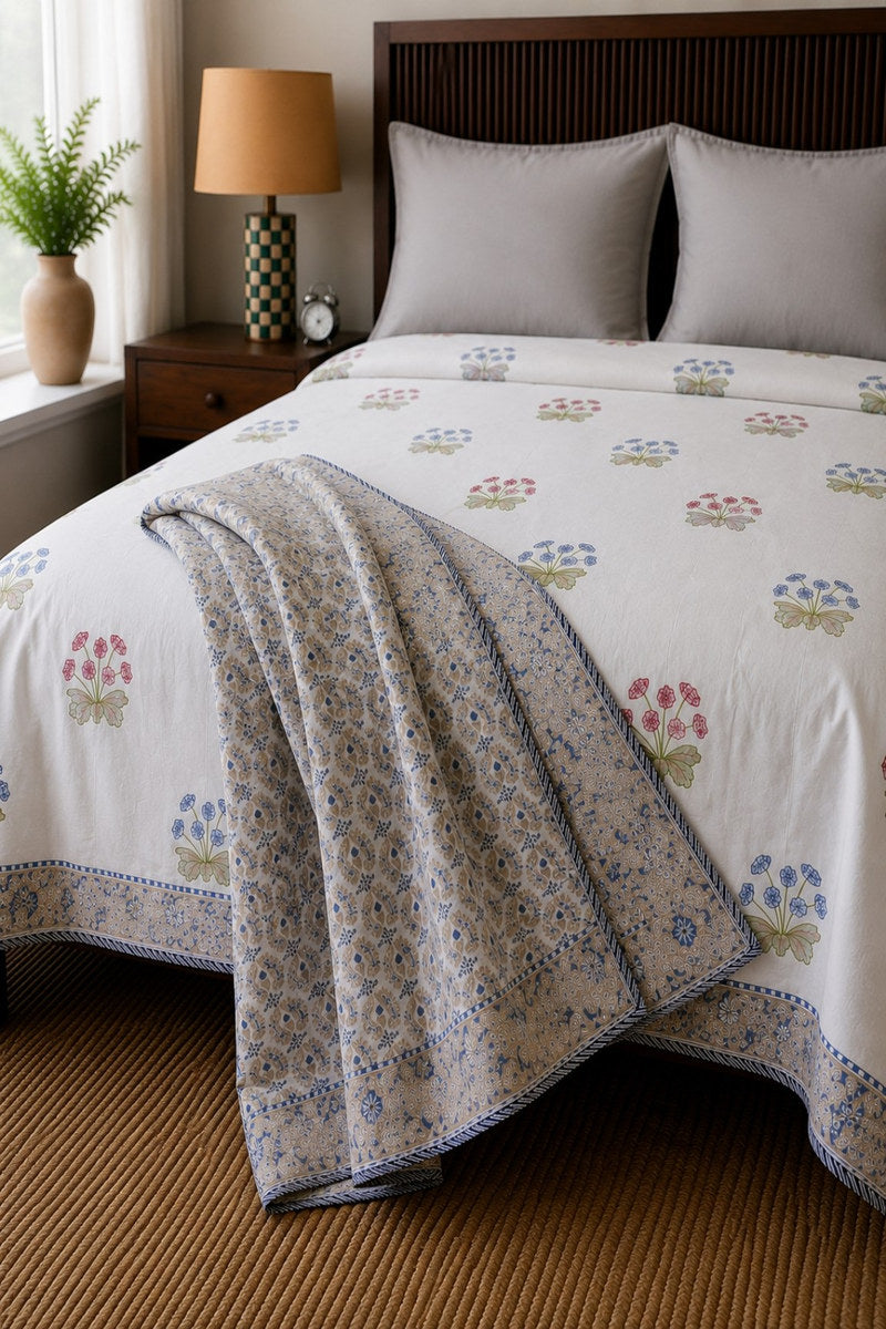 Cotton Block Print Dohar