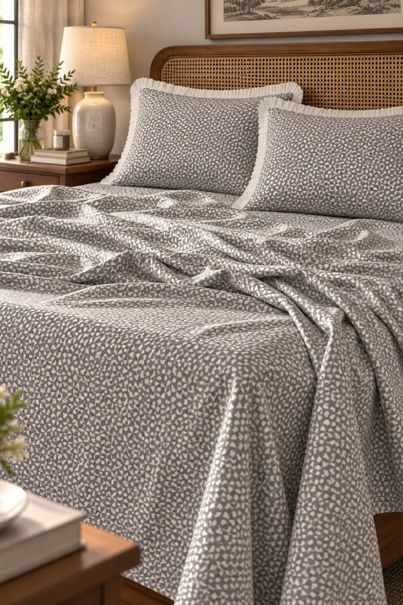 Kinaar Printed Bedsheet Set