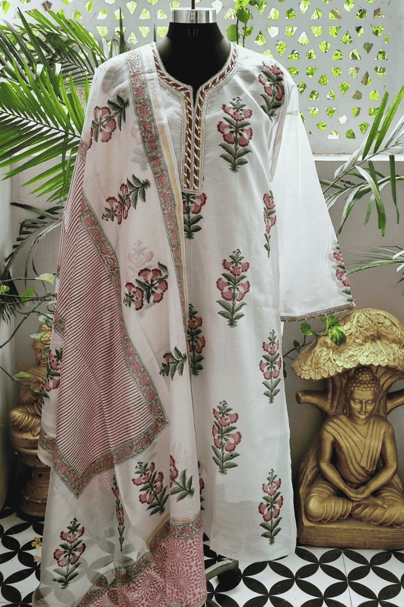 Mahina Chanderi Suit Set