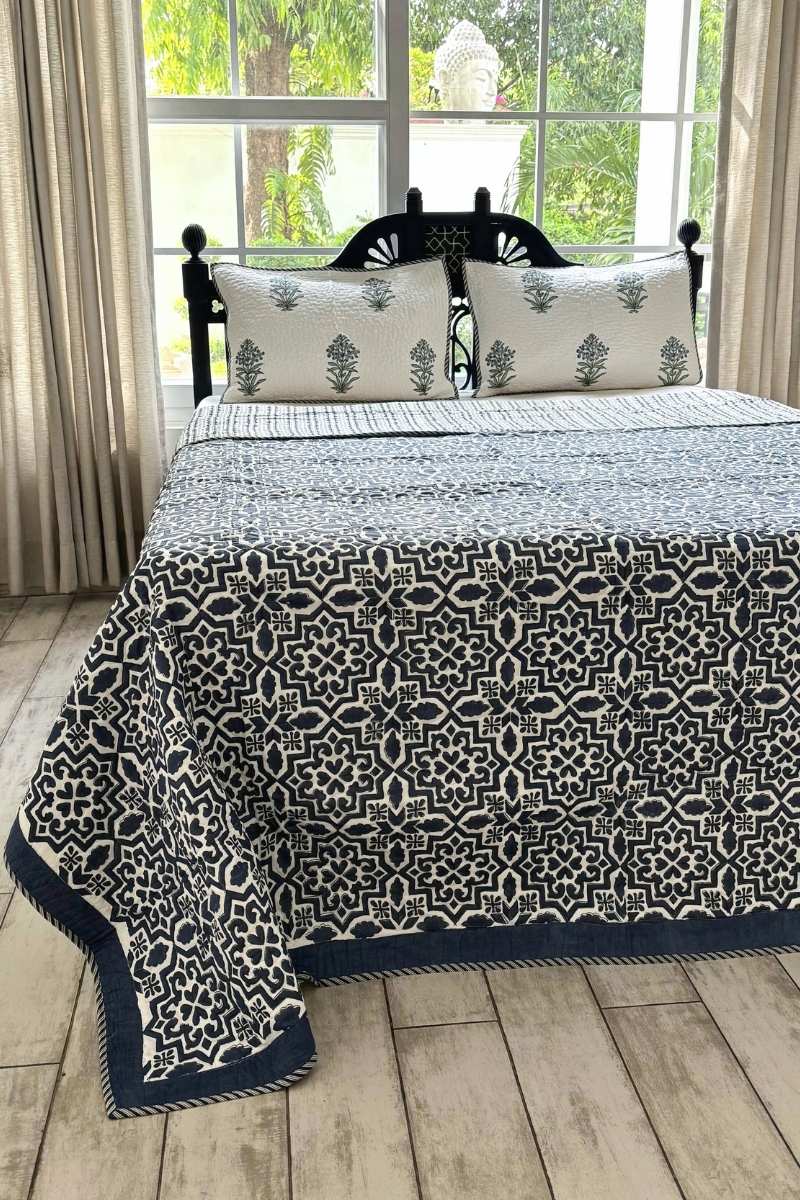 Medina Quilted Bedcover Set