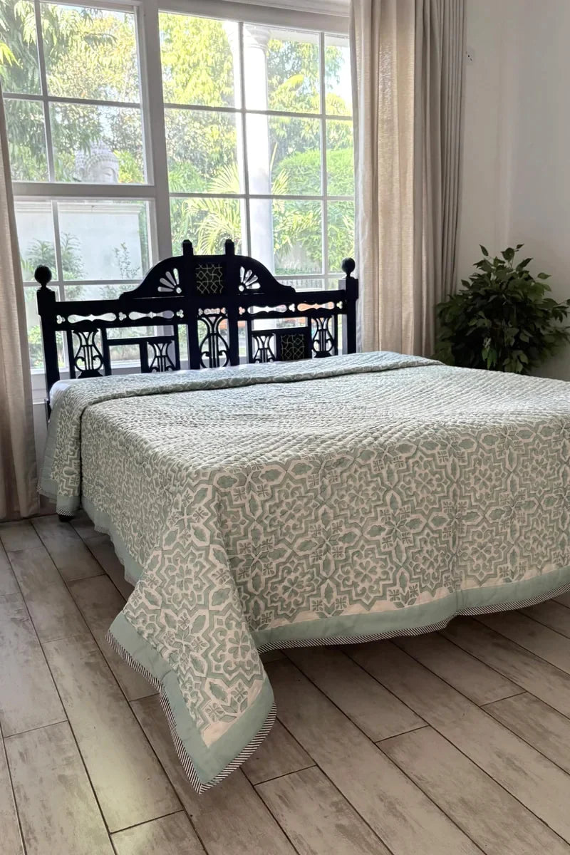 Morocco Block Print Quilt