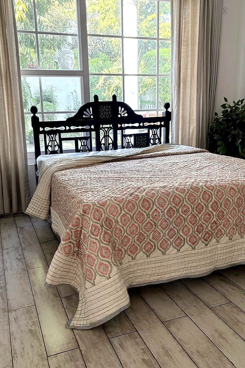 Namya Block Print Quilt