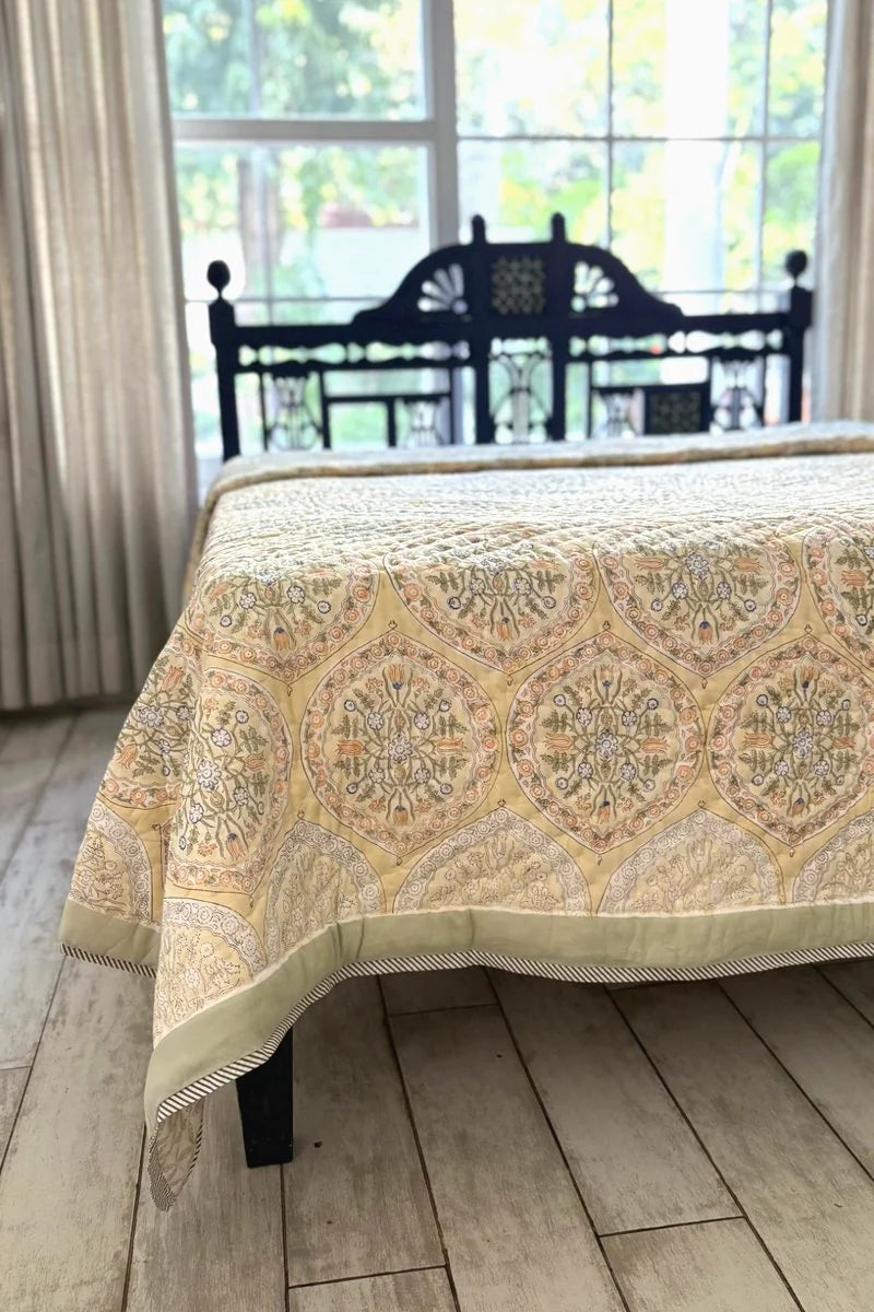 Palace Block Print Quilt