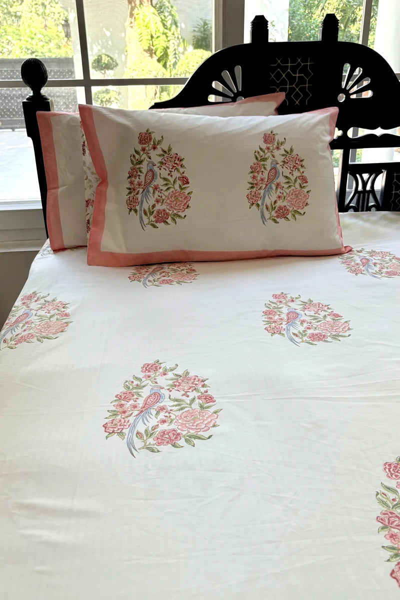Paro Block Print Bedsheet Set