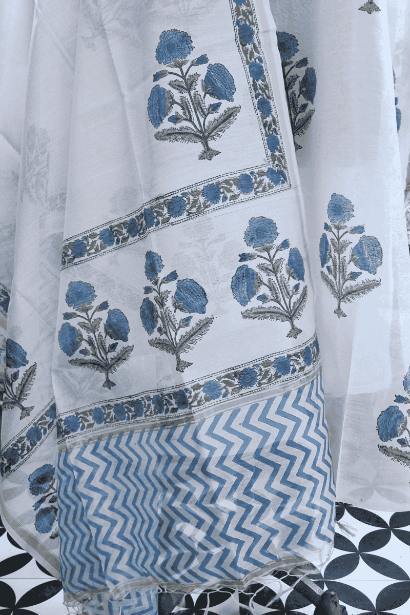 Poppy Chanderi Suit Set