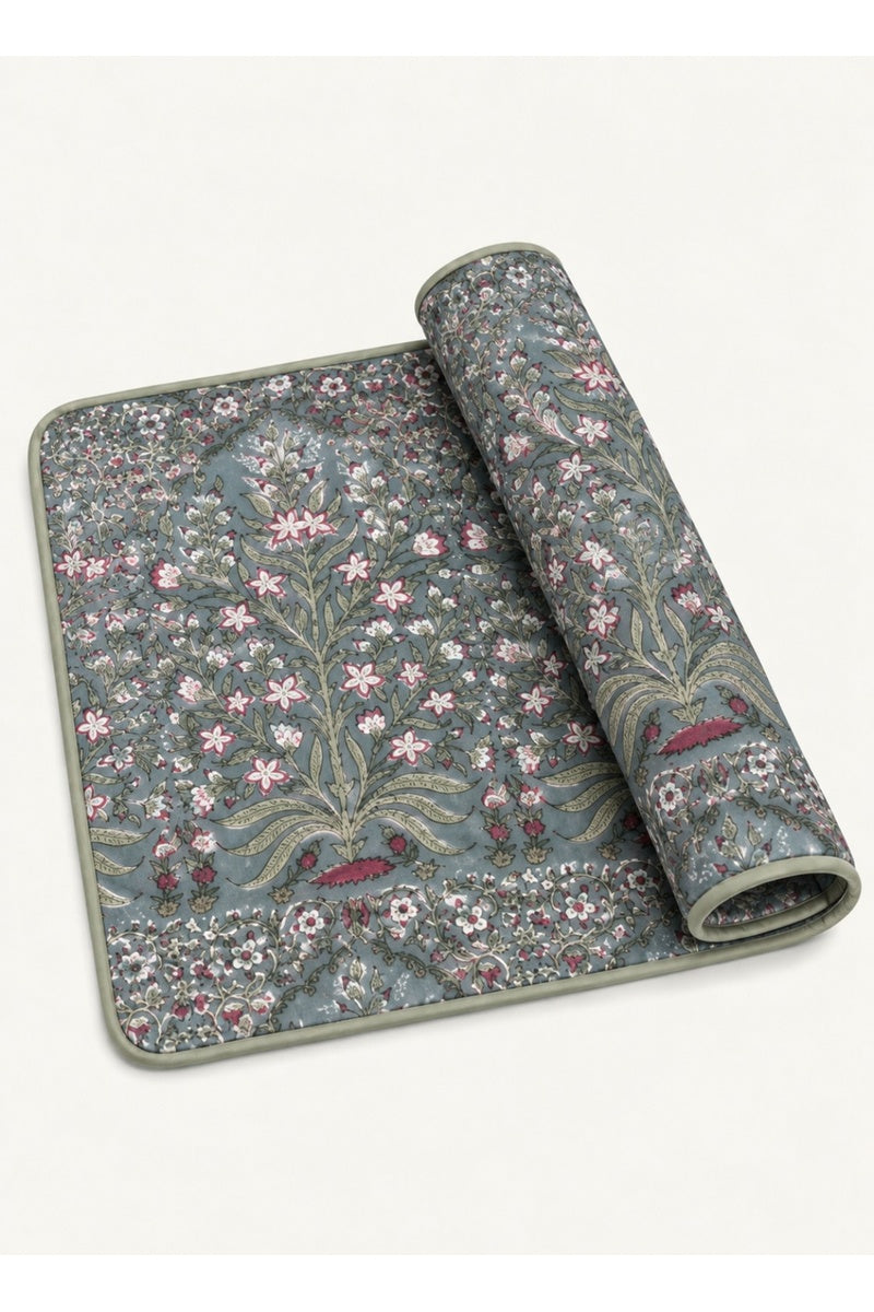Raj Mahal Floral Reversible Place Mats (Set of 6)