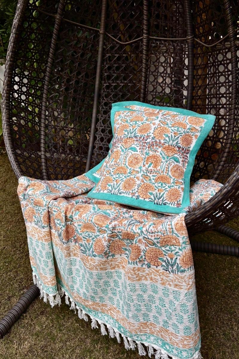 Sunlit Throw & Cushions Set