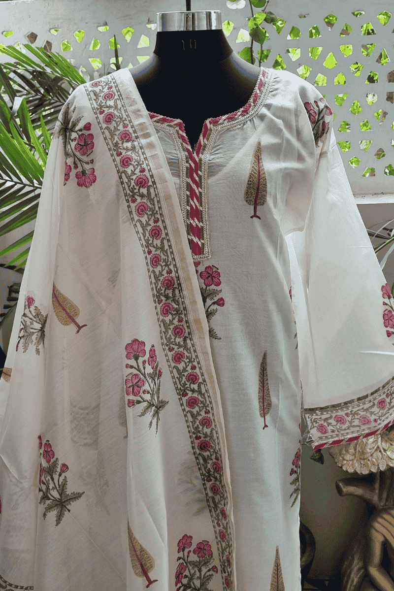 Talis Chanderi Suit Set