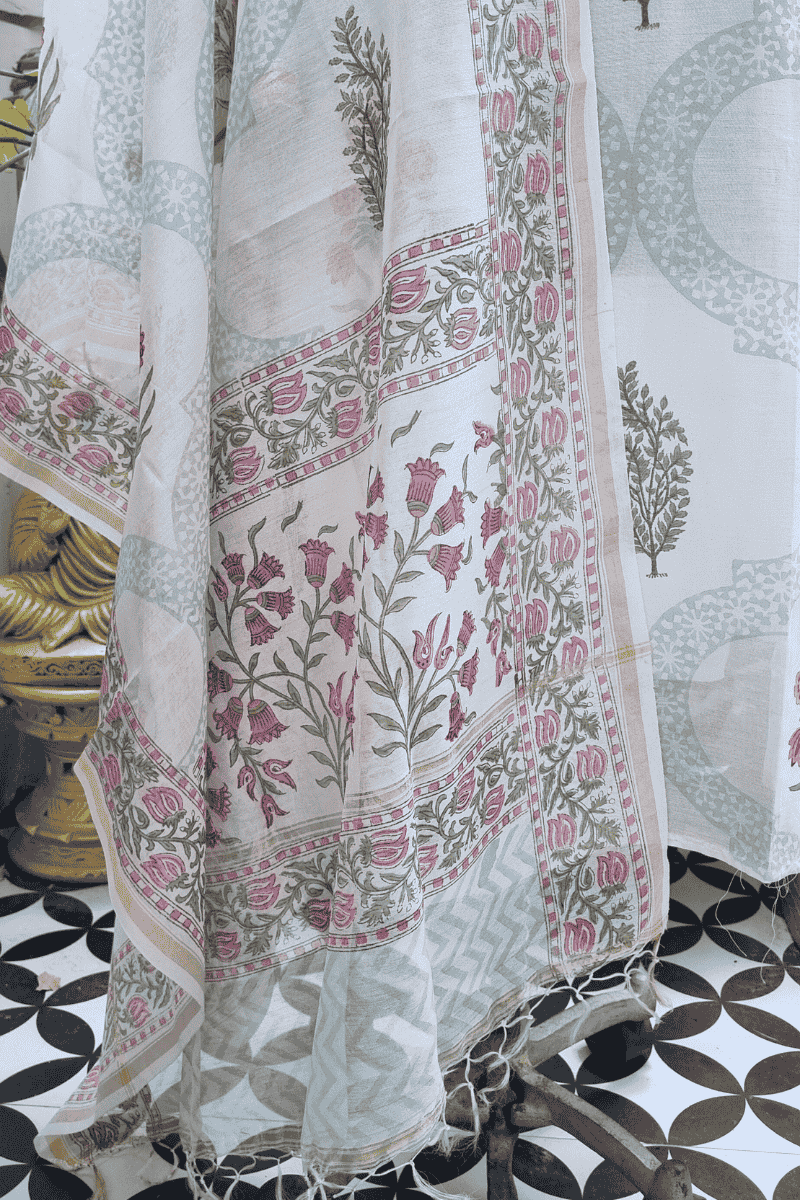 Vivasa Chanderi Suit Set