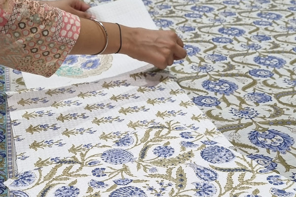 Hand block printing