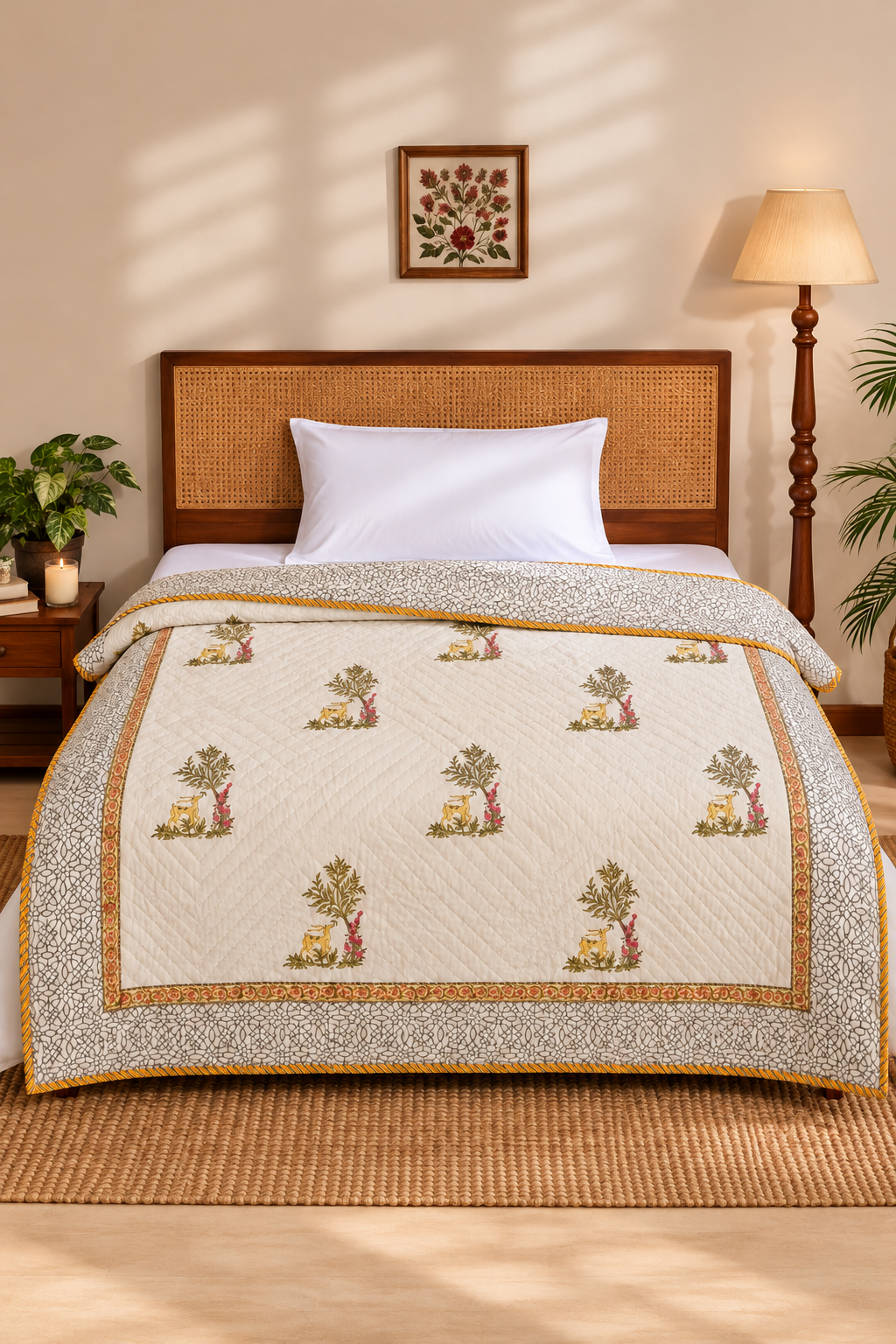 Deer Park Single Quilt (Set of 2)