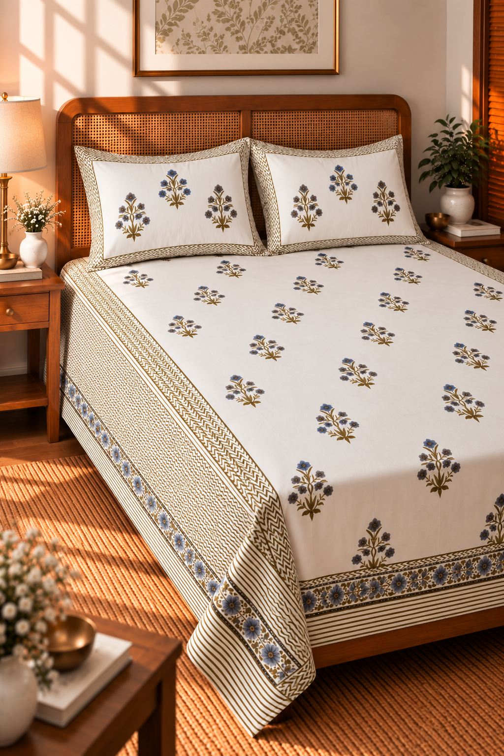 Olive Bagh Bedsheet Set