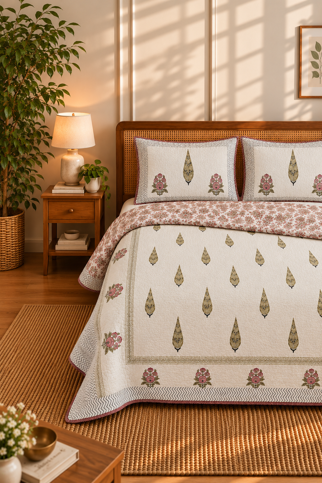 Asfiya Quilted Bedcover Set