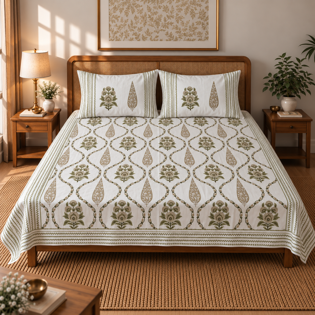 Cidar Vine Bedsheet Set