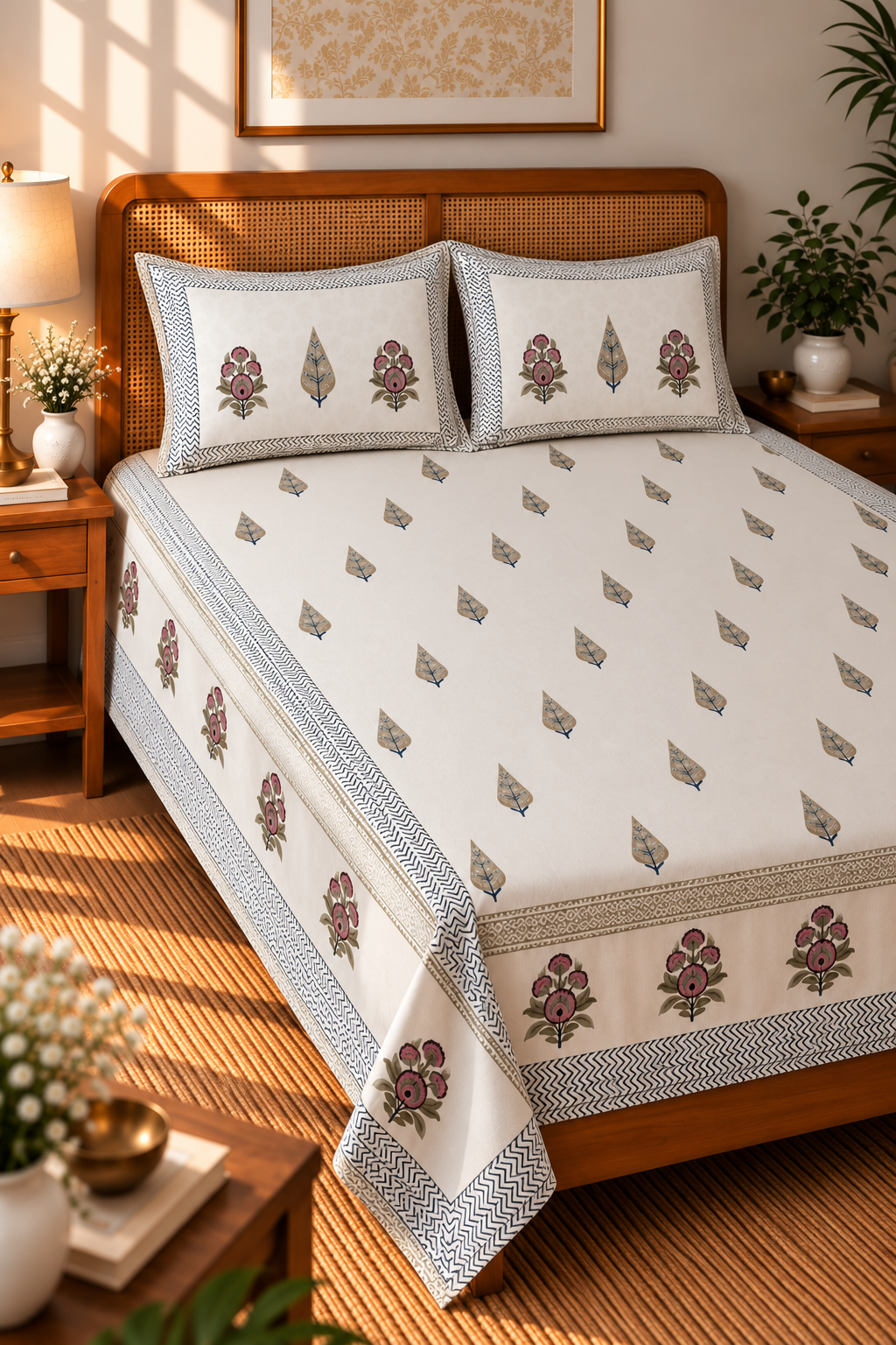 Hydra Pines Bedsheet Set