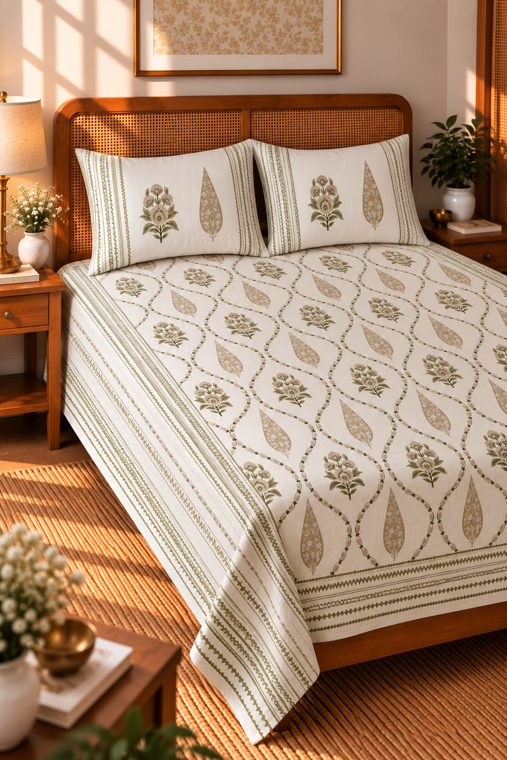 Cidar Vine Bedsheet Set