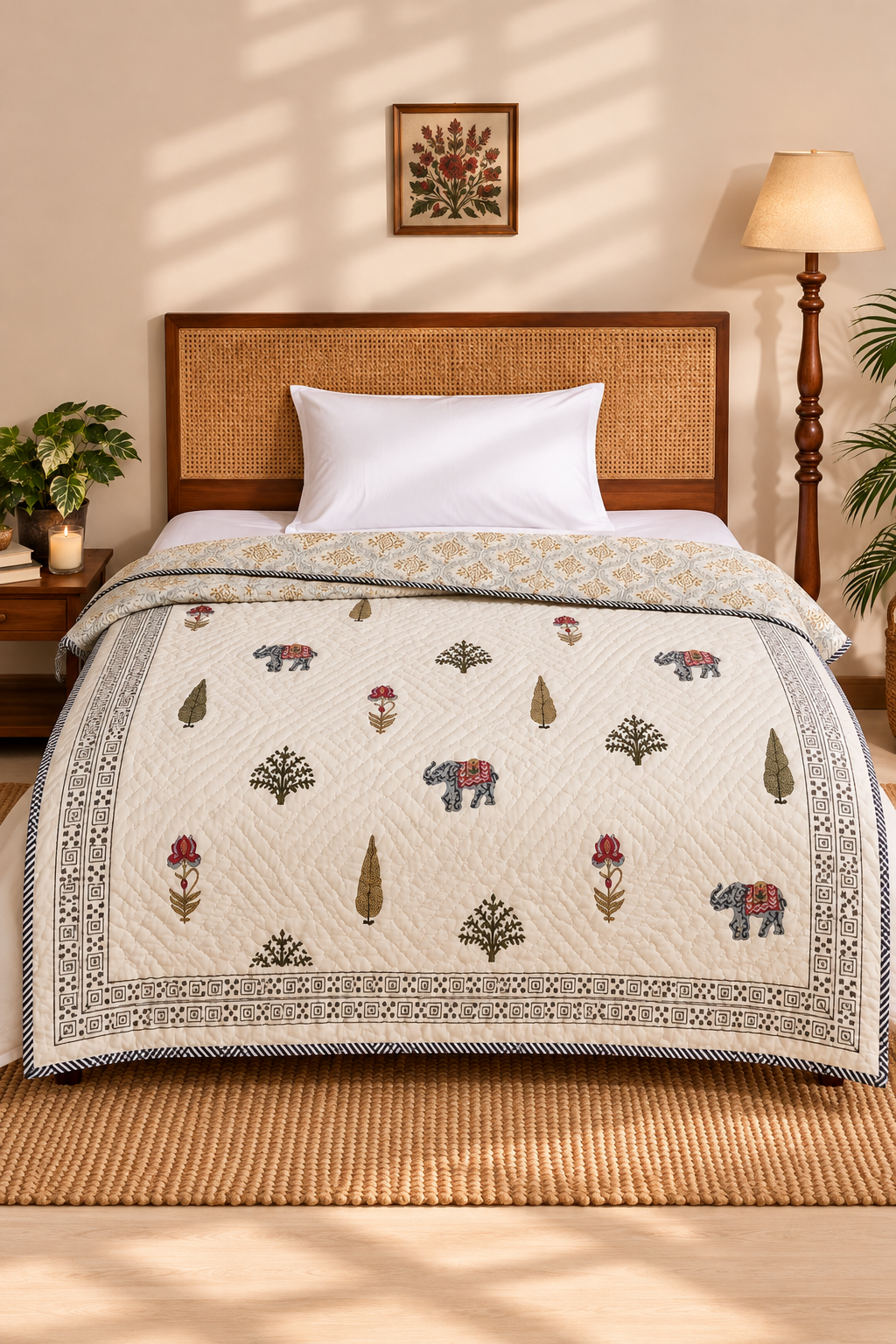 Hathigaon Single Quilt (Set of 2)