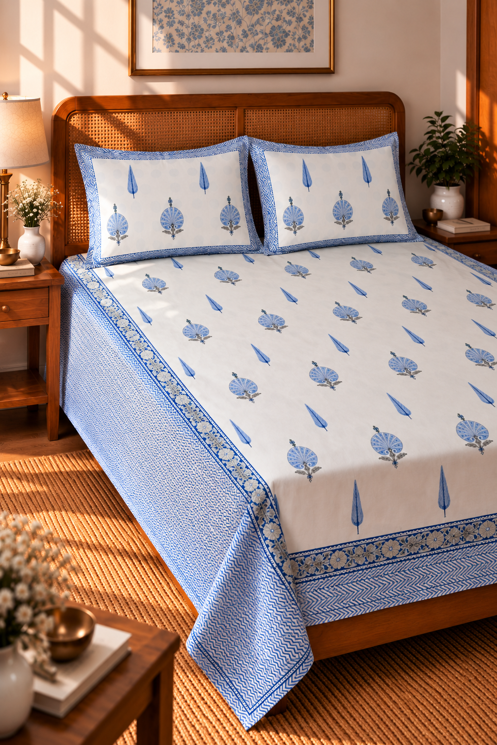 Neel Maurya Bedsheet Set