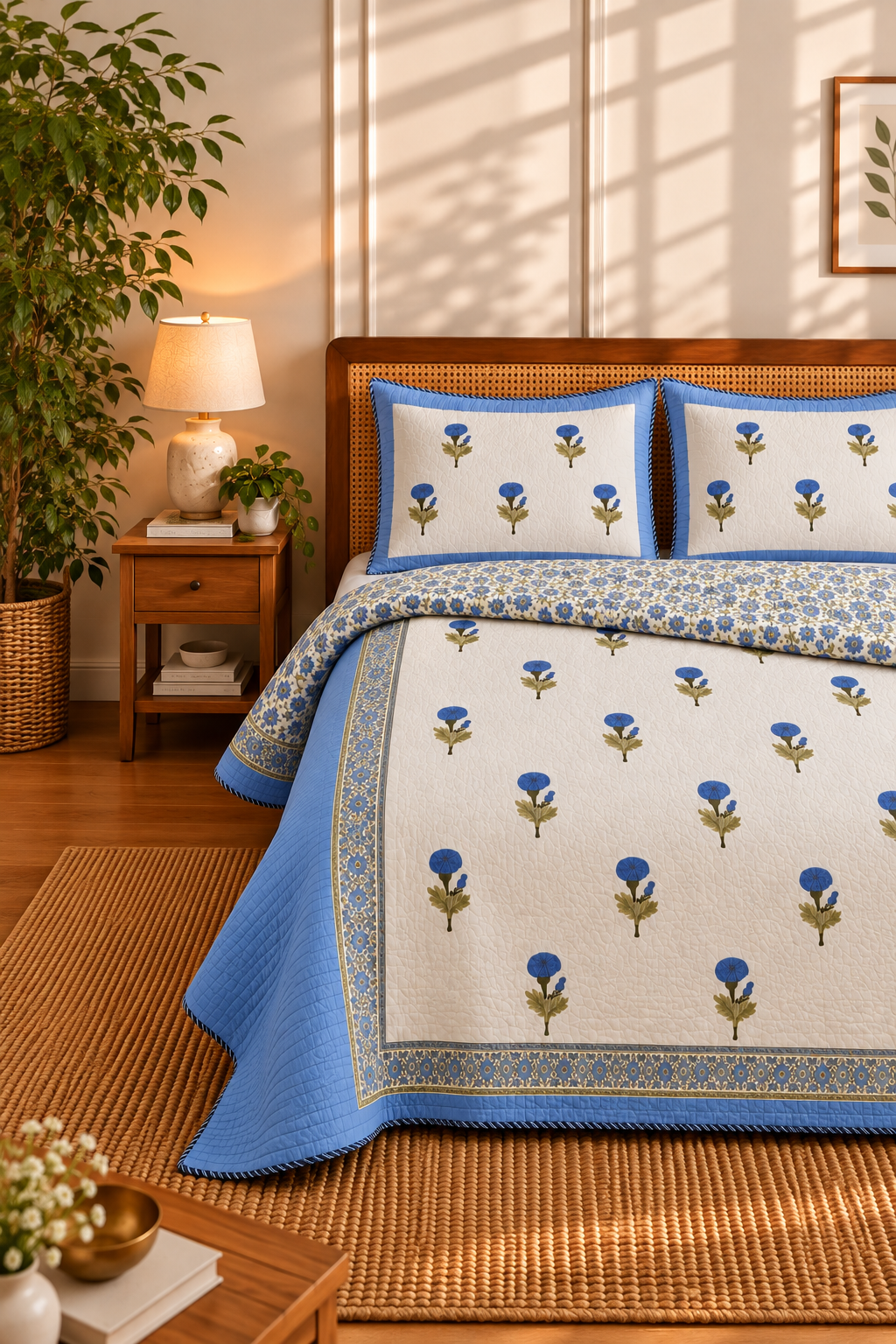 Panjim Quilted Bedcover Set