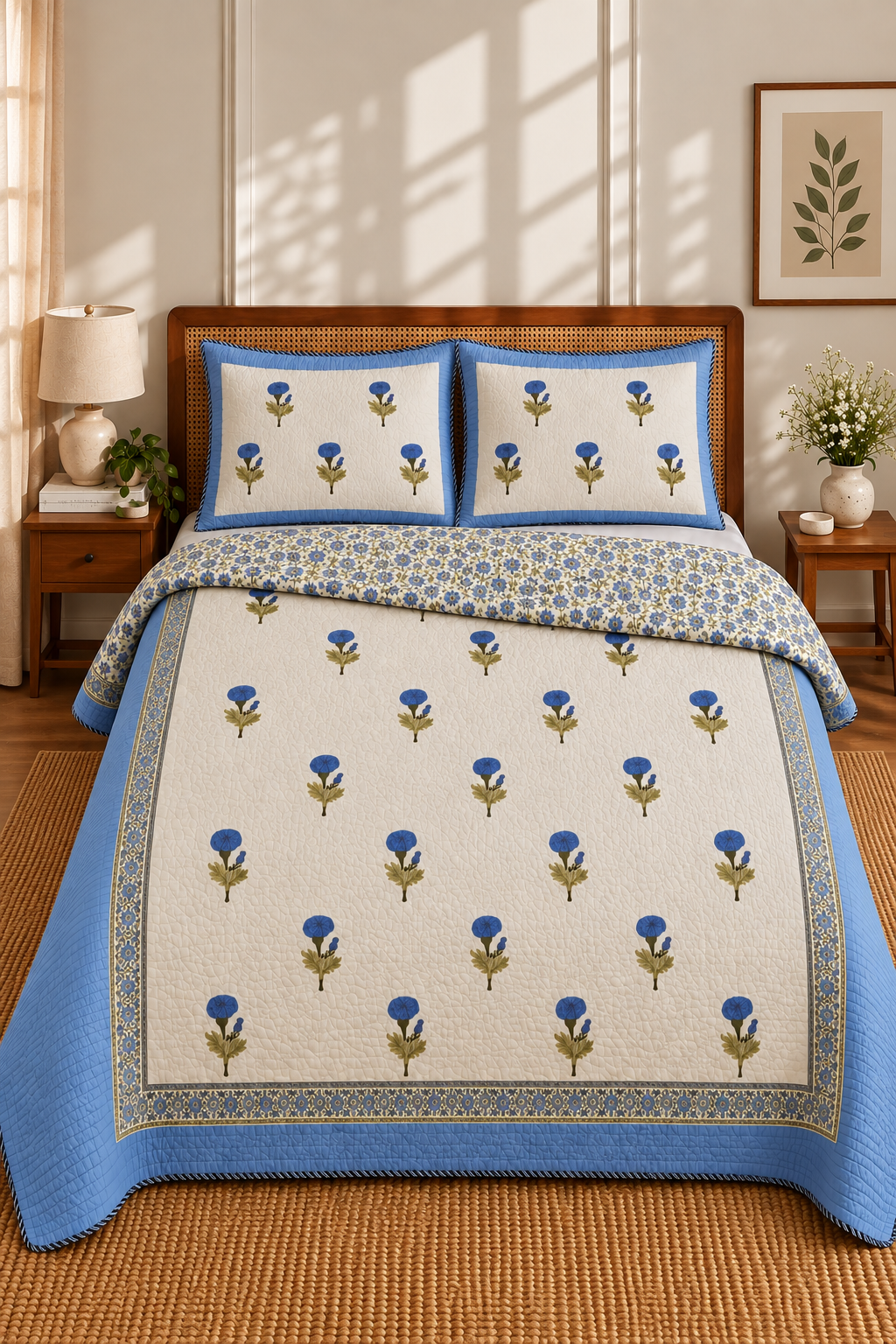 Panjim Quilted Bedcover Set