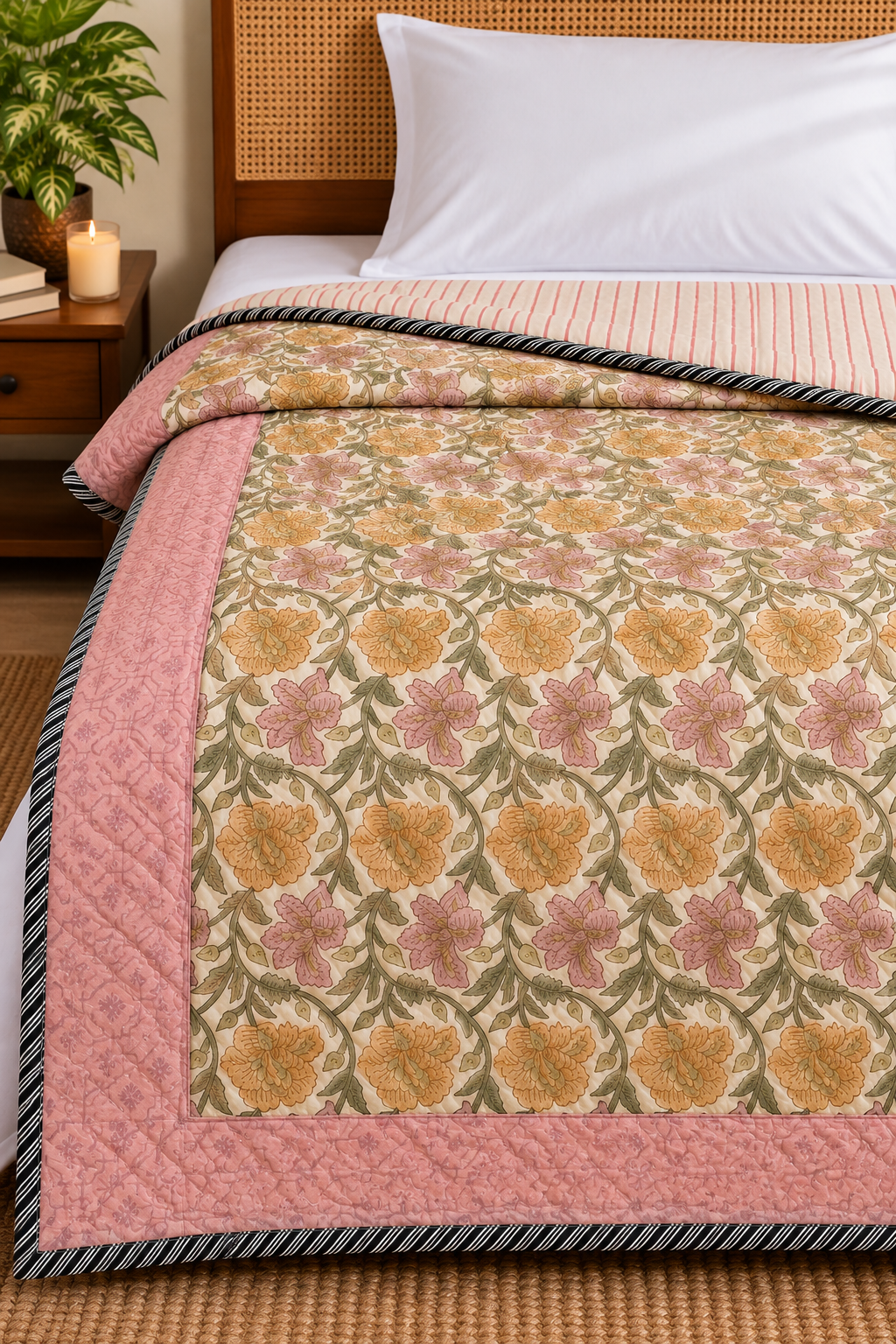 Savir Print Single Quilt (Set of 2)