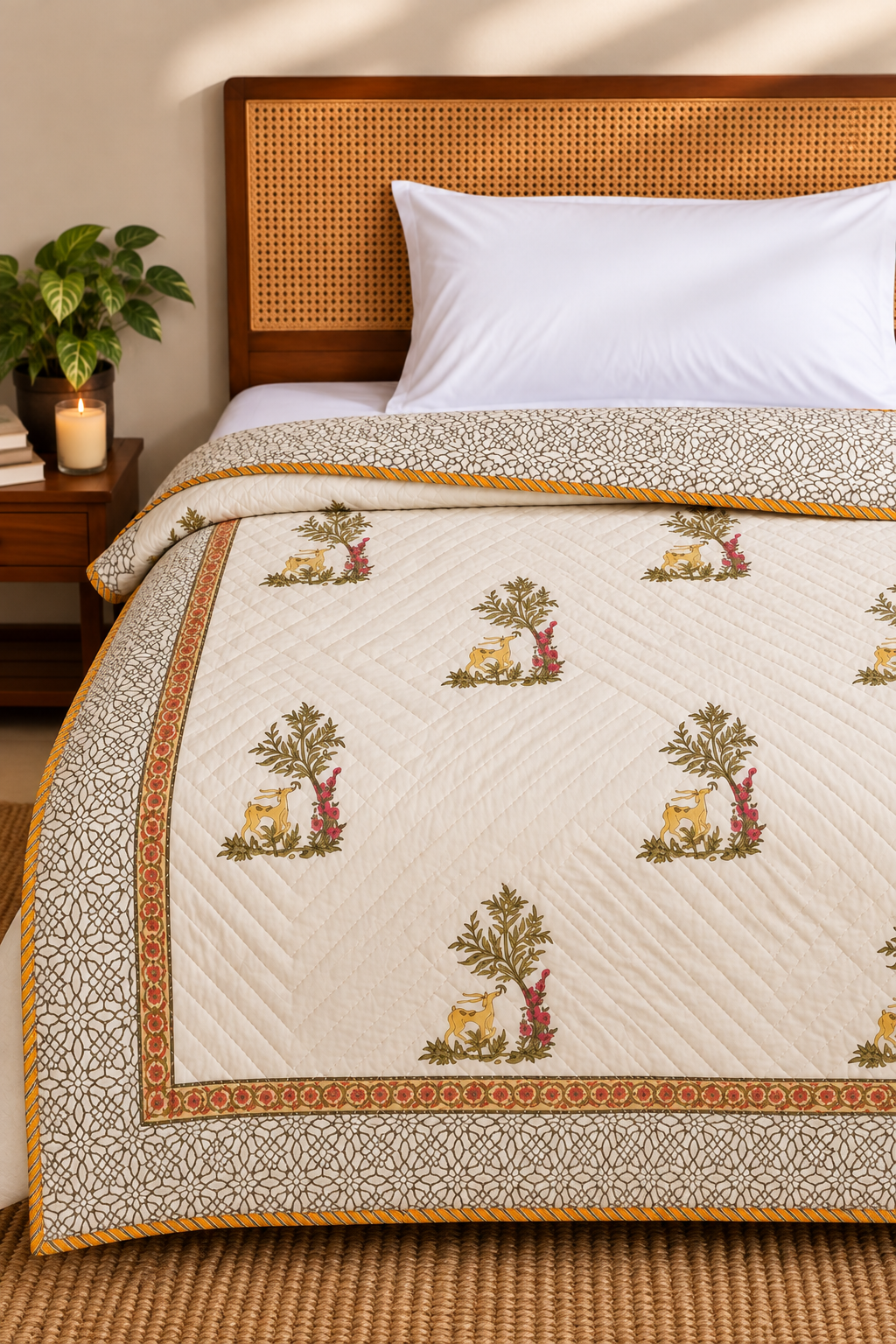Deer Park Single Quilt (Set of 2)