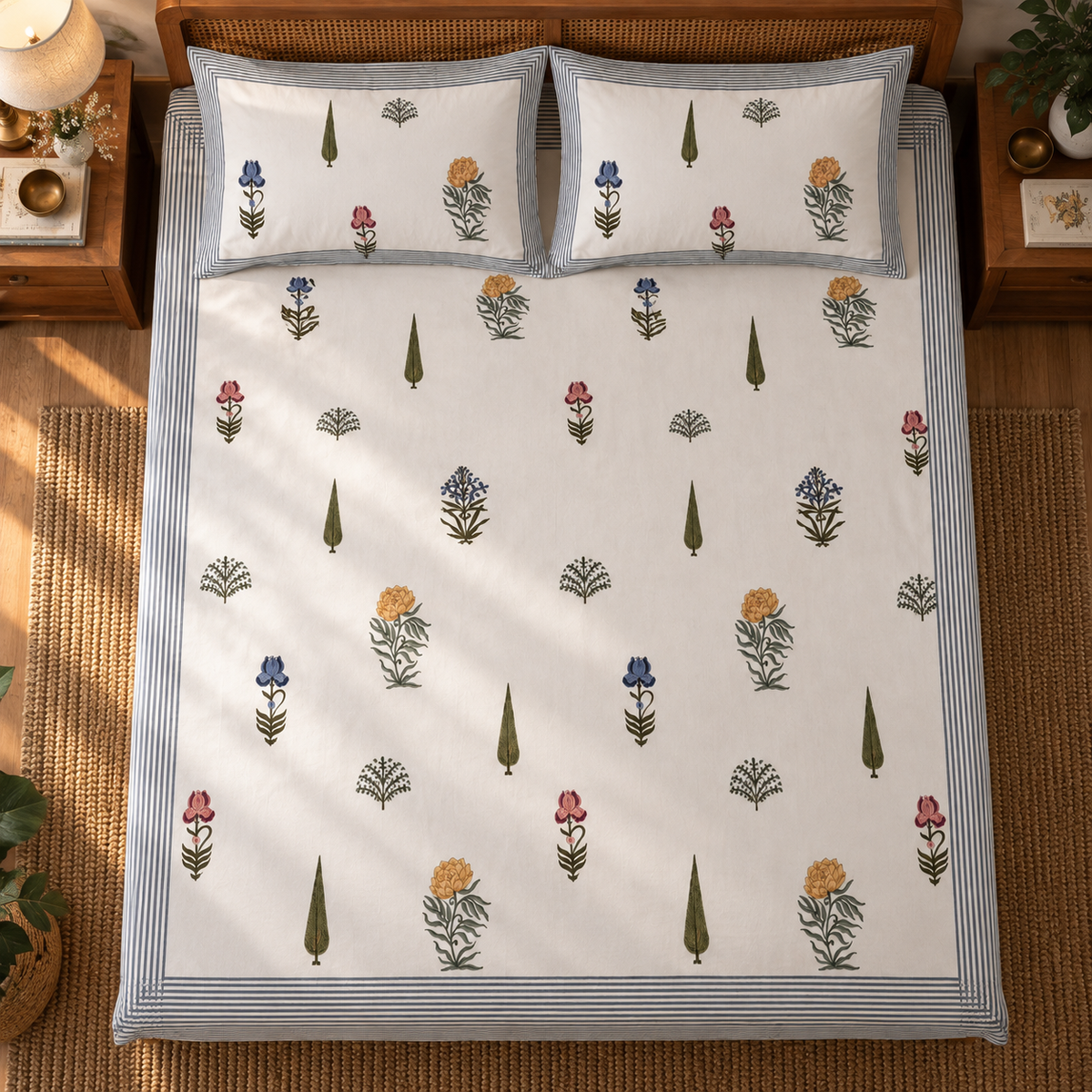 Amer Florage Bedsheet Set