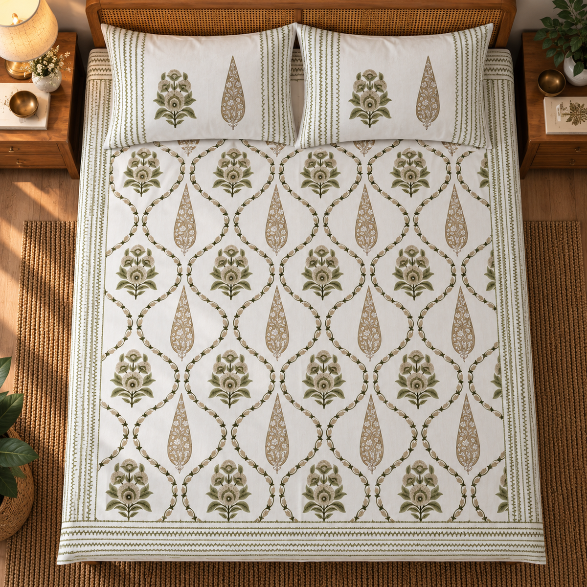 Cidar Vine Bedsheet Set
