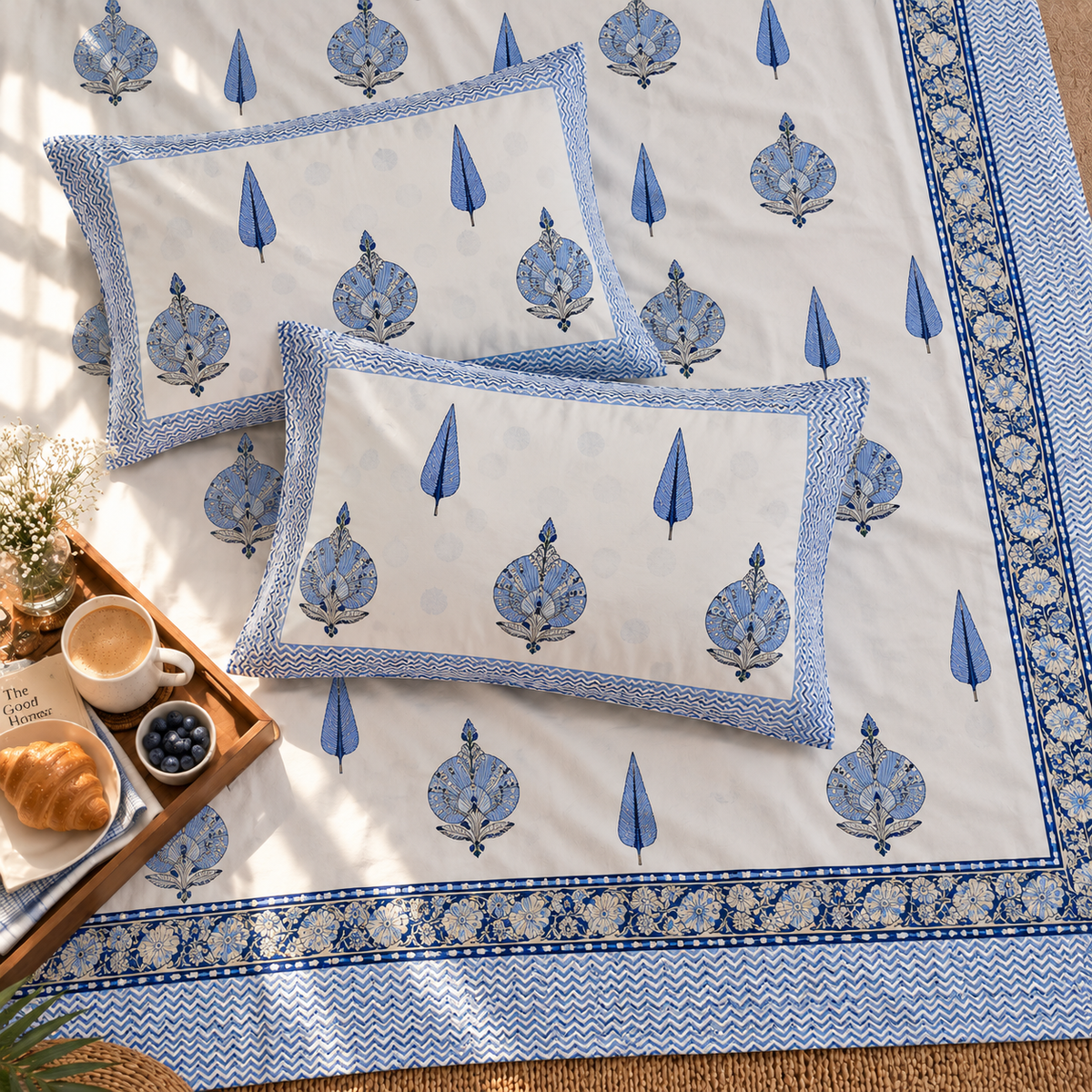 Neel Maurya Bedsheet Set