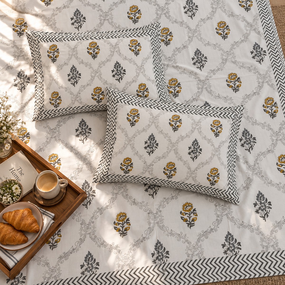 Tuli Bagh Bedsheet Set