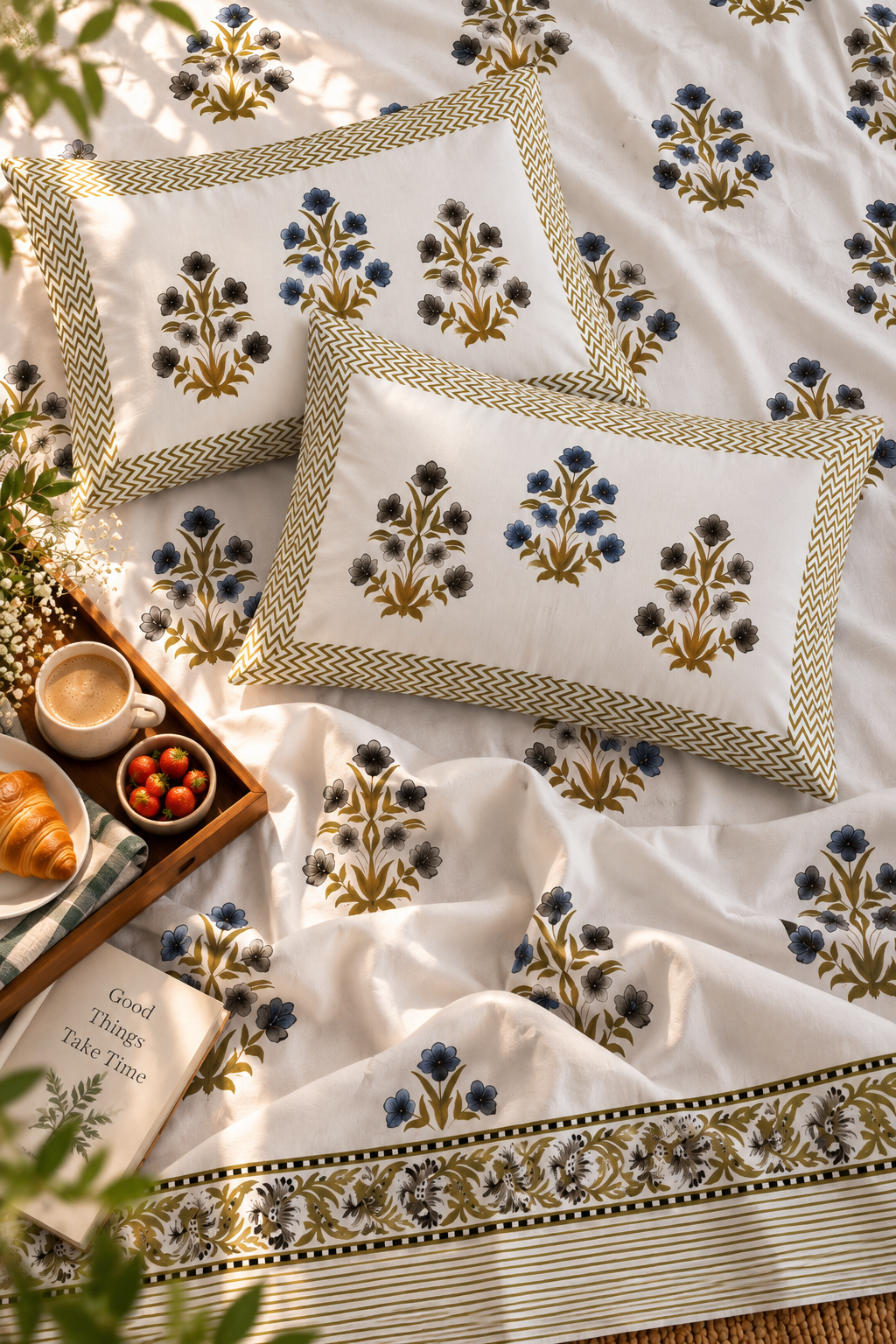 Olive Bagh Bedsheet Set
