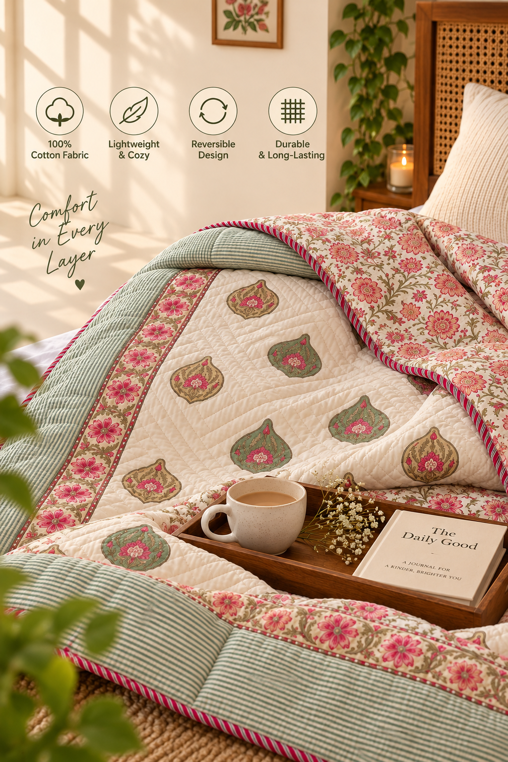 Ranico Single Quilt (Set of 2)