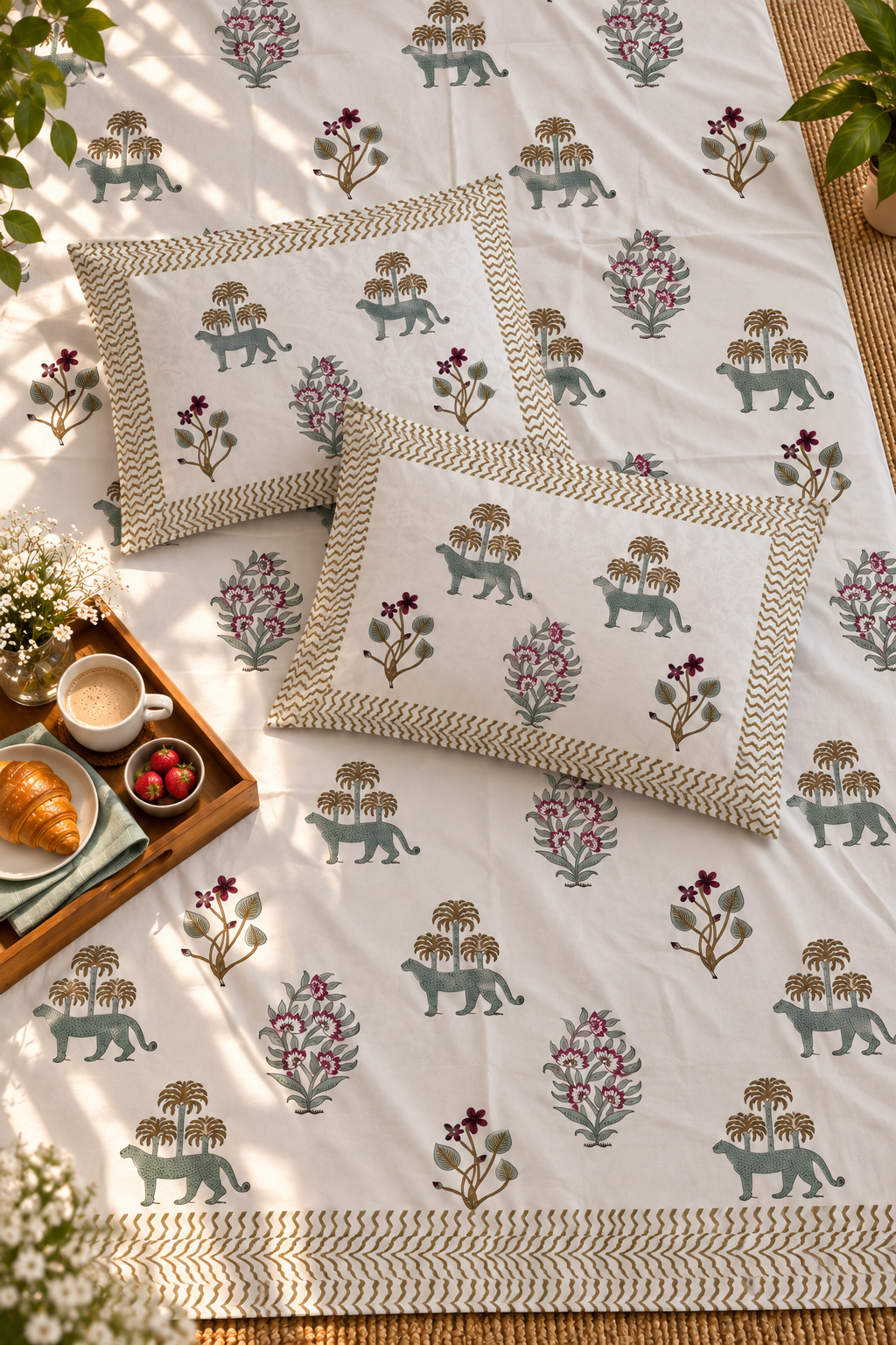 Sandar Fauna Bedsheet Set