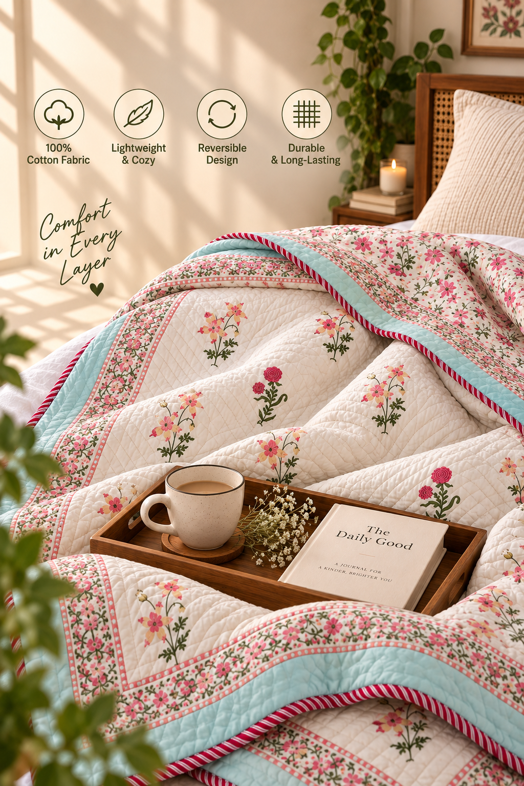 Nayara Single Quilt (Set of 2)