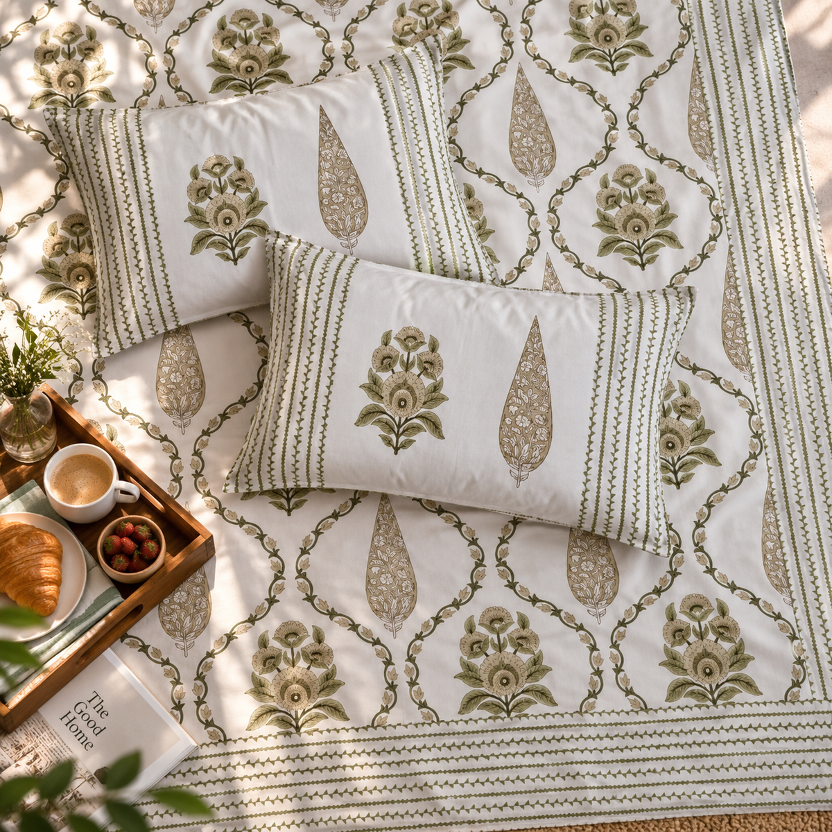 Cidar Vine Bedsheet Set