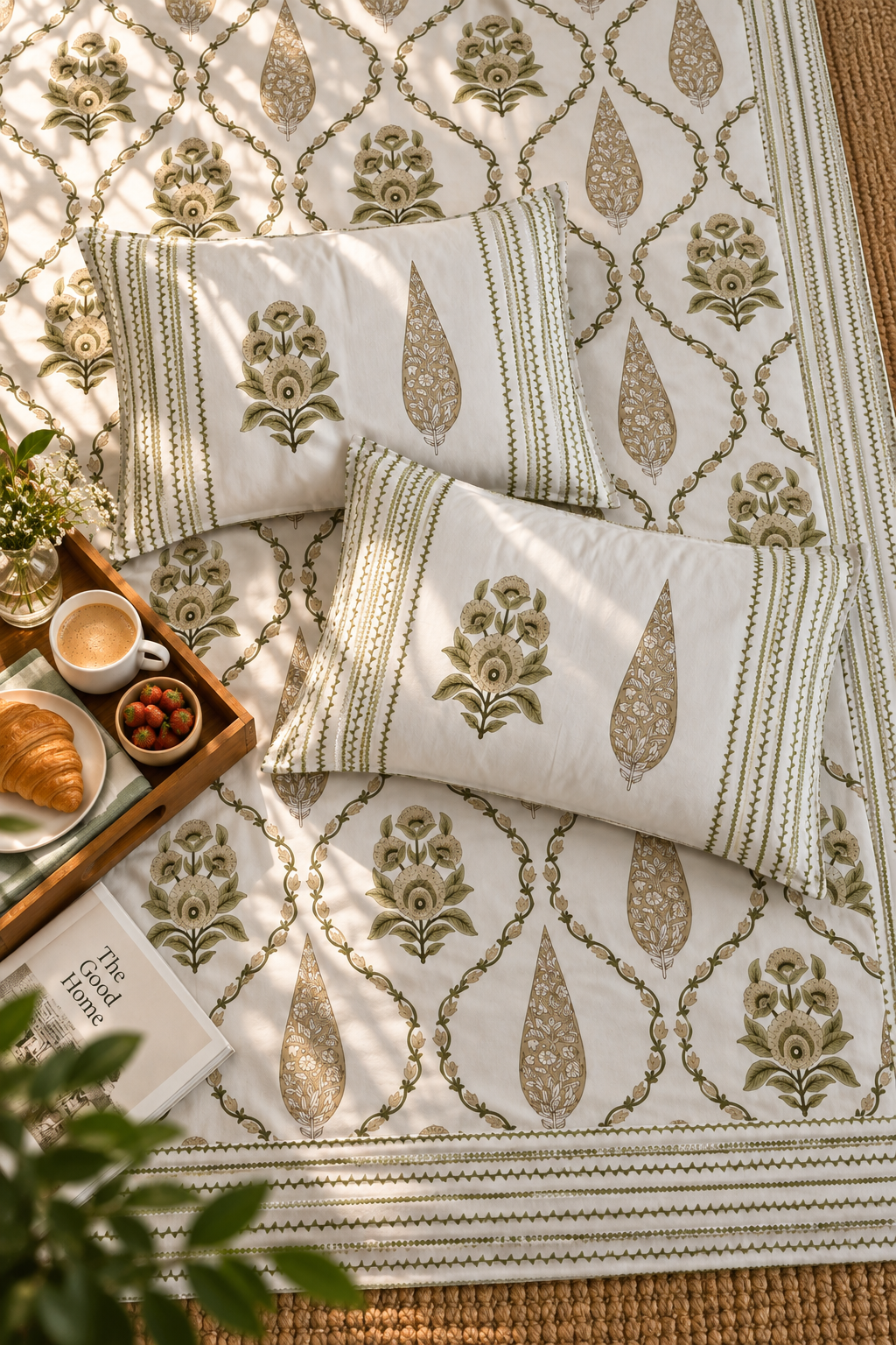 Cidar Vine Bedsheet Set