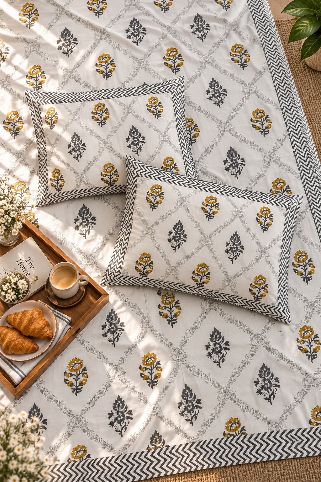 Tuli Bagh Bedsheet Set