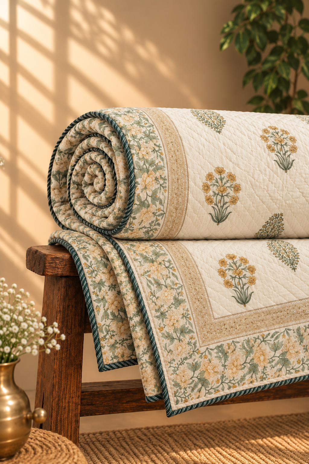 Florage Single Quilt (Set of 2)