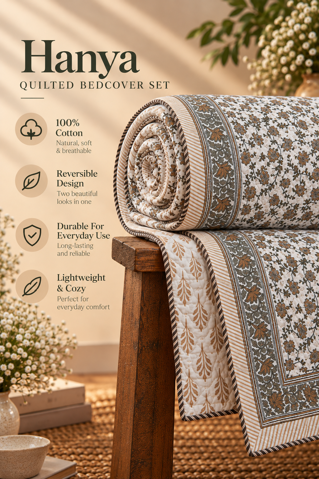 Hanya Bedcover Set