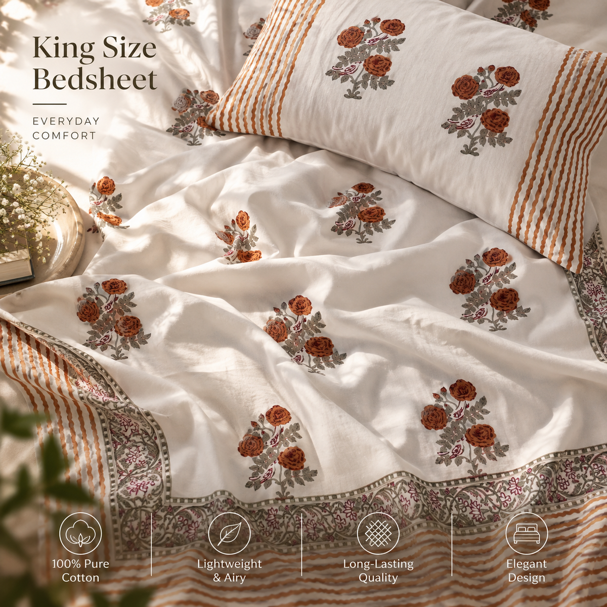 Munik Zina Bedsheet Set