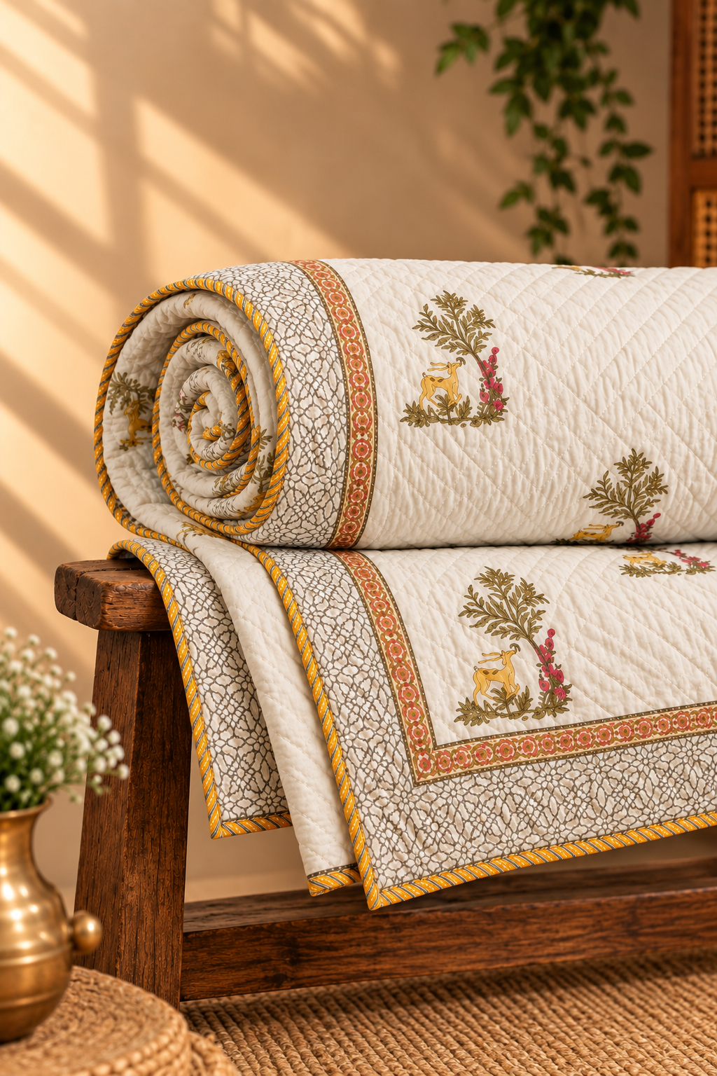 Deer Park Single Quilt (Set of 2)