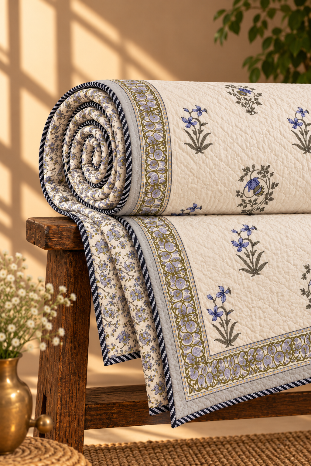 Jhalana Single Quilt (Set of 2)