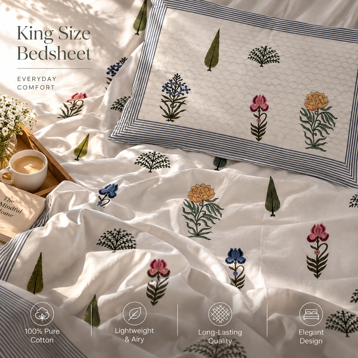 Amer Florage Bedsheet Set