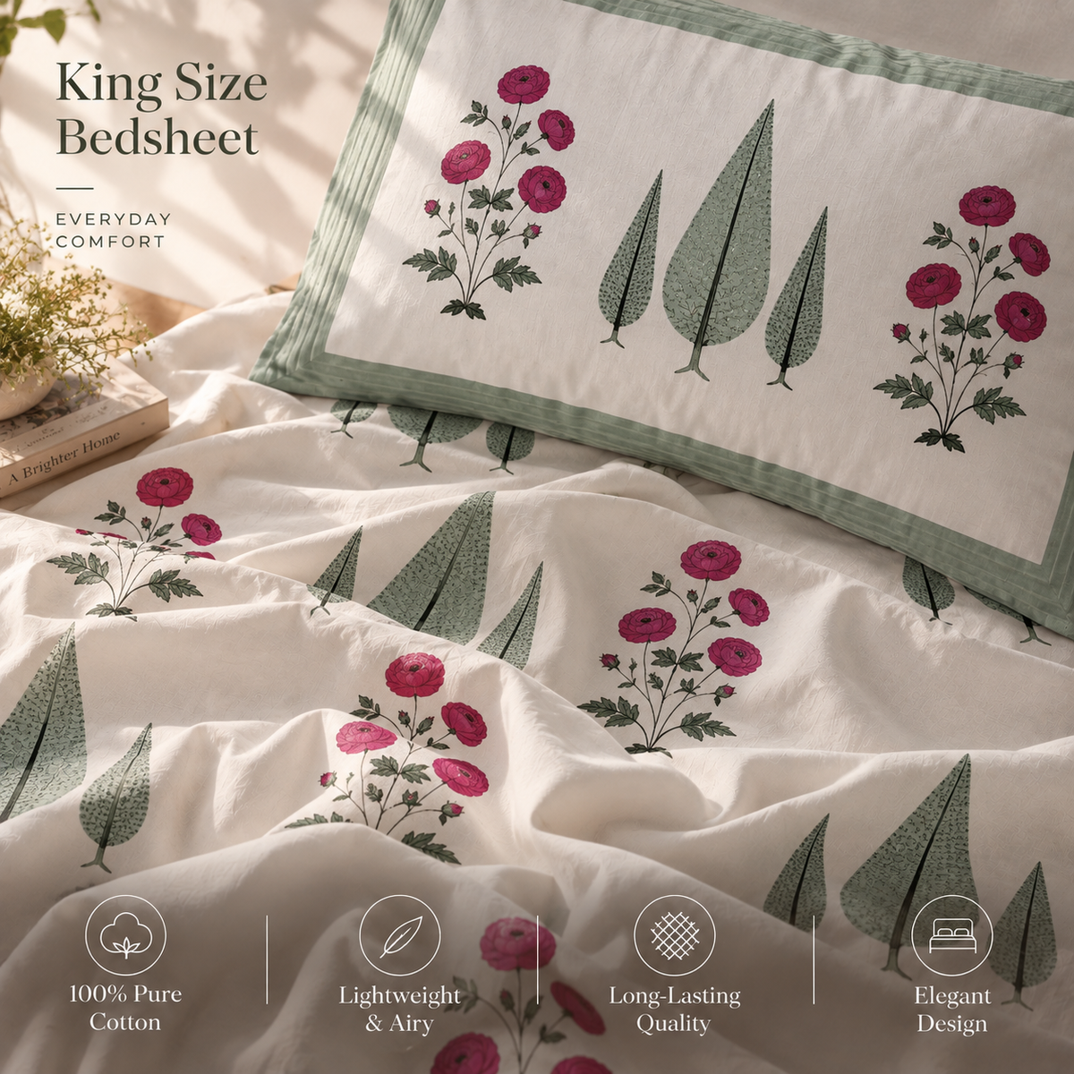 Nihal Cyprus Bedsheet Set