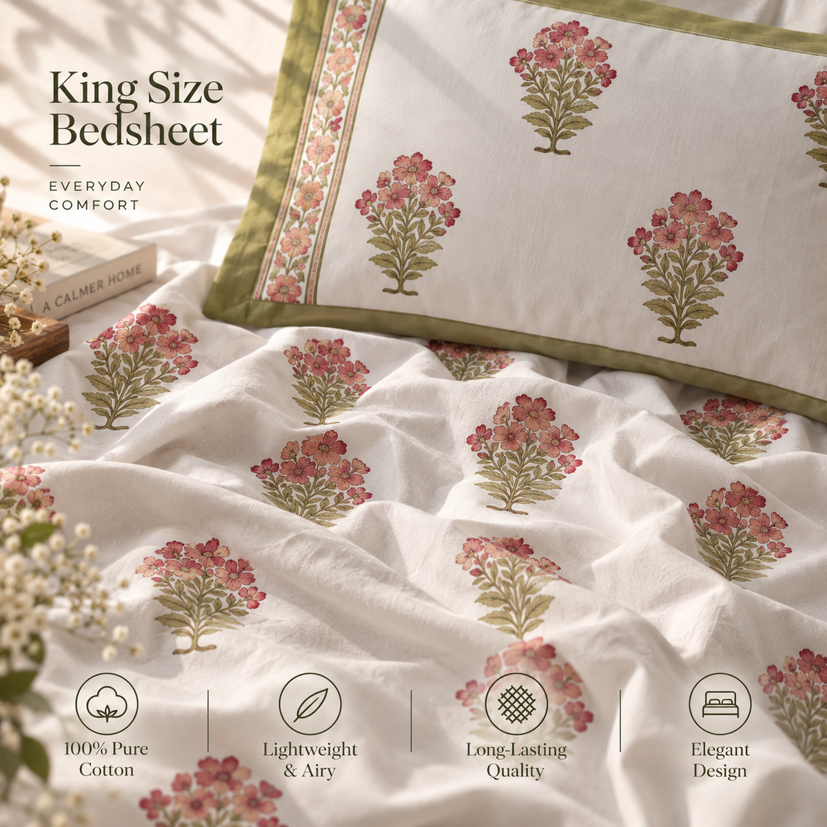 Rosewood Bedsheet Set