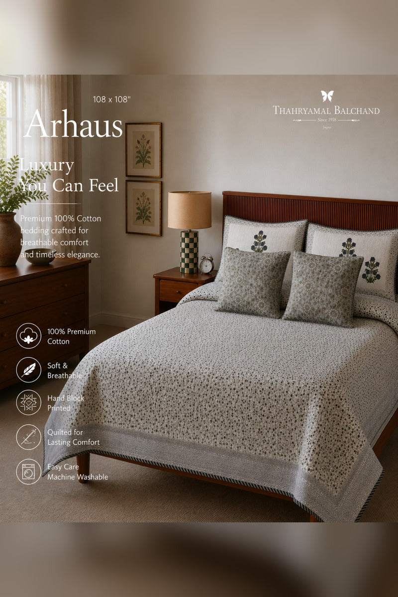 Cotton Quilted Bedding set 