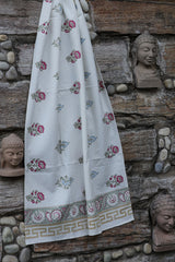 Balwan Block Print Body Towel